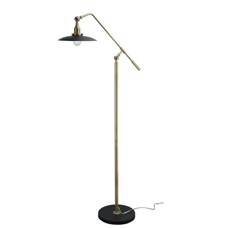 Modern Retro Metal LED Floor Lamp for Living Room Bedroom Decor