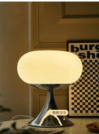 Glass Table Lamp Bauhaus Design for Cozy Living Space