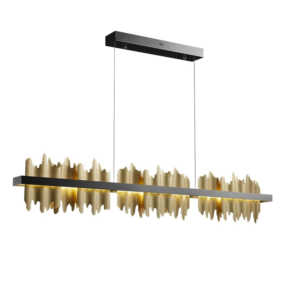 Luxury Modern Chandelier Circle Pendant Light for Living Room by Afralia™