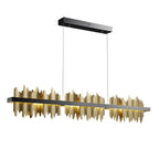 Luxury Modern Chandelier Circle Pendant Light for Living Room by Afralia™