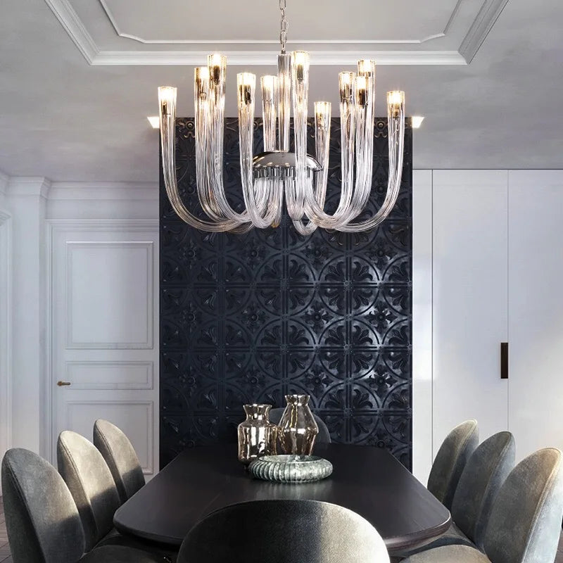 Modern Jellyfish Chandelier for Living Room, Restaurant - Designer High-end 2024 Collection