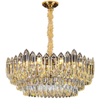 Crystal Chandelier: European Designer Style for Living Room, Bedroom & Dining Room