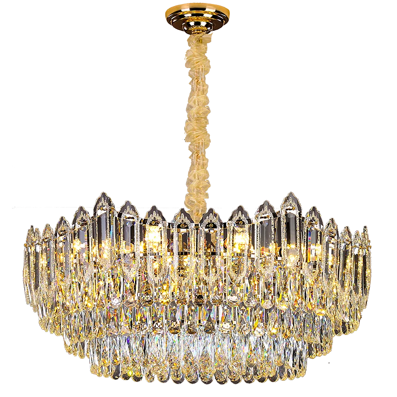 Crystal Chandelier: European Designer Style for Living Room, Bedroom & Dining Room