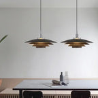 Nordic Saucer LED Chandelier: Stylish Home Decor Pendant Lighting for Dining Room, Kitchen, and Bar