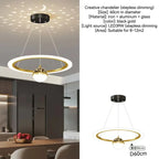 Modern Nordic Indoor LED Starry Sky Ceiling Chandelier