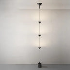 Modern Metal Floor Lamp with Marble Decor for Living Room