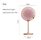 Masiero Horo Pendant Light LED Green Pink Glass Simple Lights Loft Bar