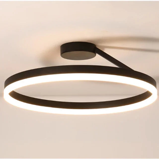 LED Ring Chandelier for Dining Living Room Bedroom Decor