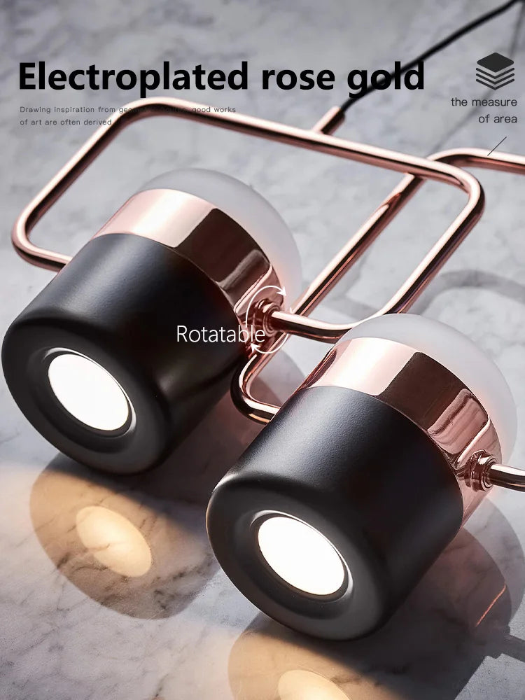 Strip Chandelier: Modern Minimalist Dining Room Lamp for Restaurant, Bar, and Home