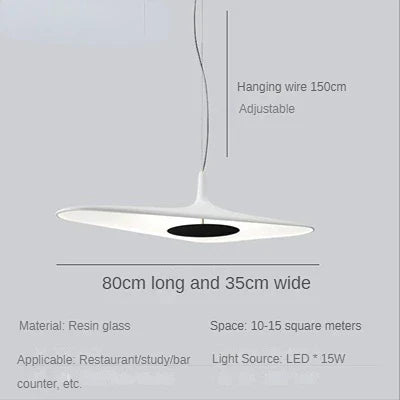 Irregular Art Pendant Lamp Modern Living Room Ceiling Chandelier