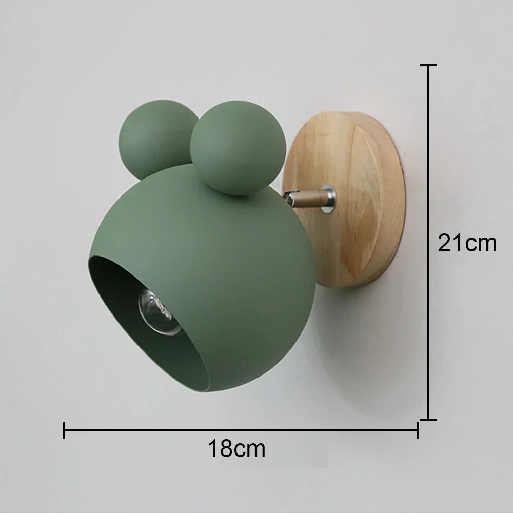Nordic Green Wall Lamp Sconce for Bedroom Living Room Indoor Lighting Afralia™