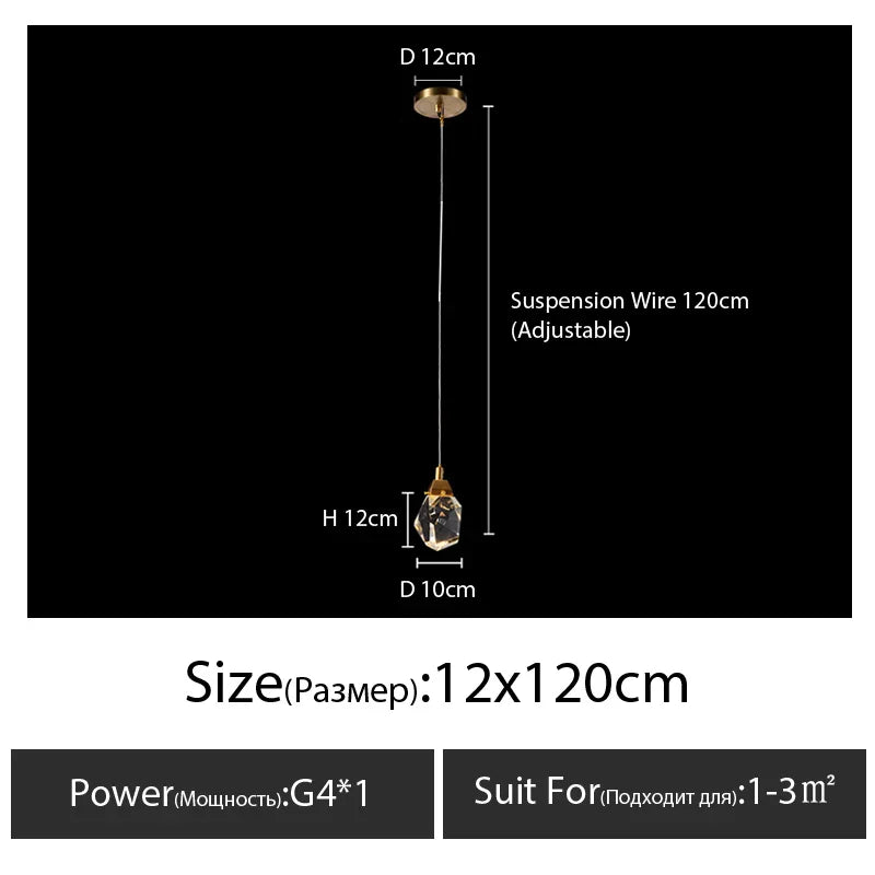 Diamond Crystal Chandelier Staircase LED Large Living Room Hall Lighting