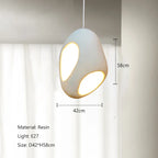 Scandi Pendant Lamp Postmodern Minimalist Hanging Light for Restaurant Bedroom Kitchen Island