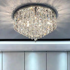 Modern Crystal LED Ceiling Chandelier Lighting Fixture