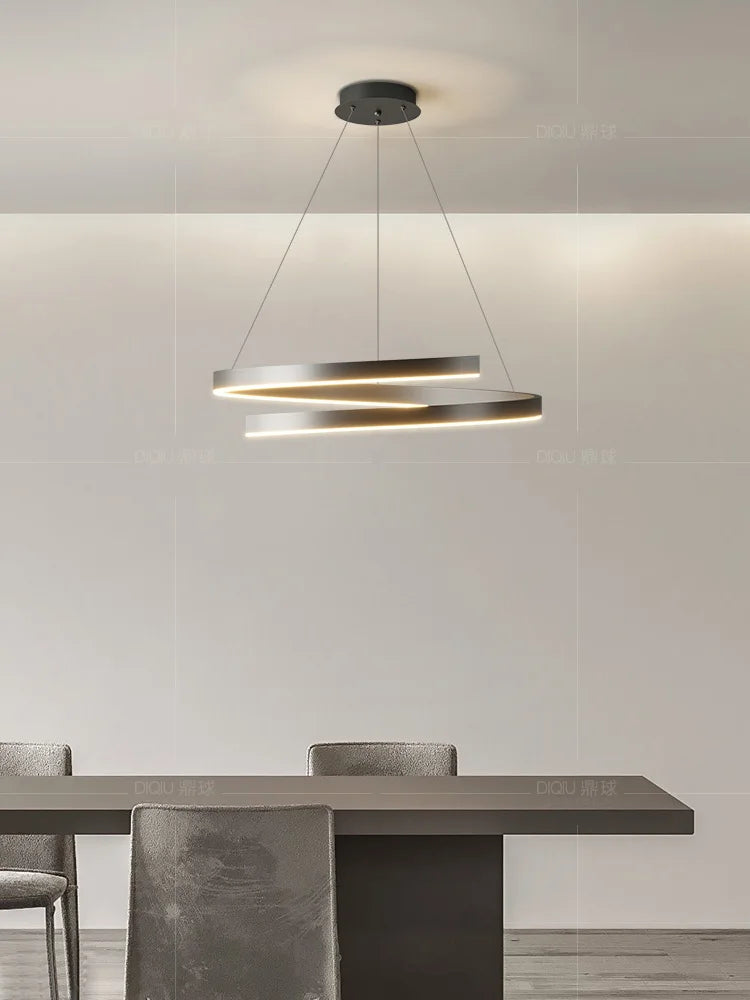 Modern Minimalist Chandelier Ceiling Light for Living Room and Dining Room
