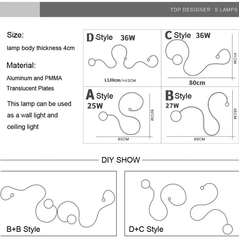 Modern LED Wall Sconce for Home - Remote Controlled Minimalist Lighting