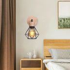 Wooden Wall Lights Nordic Wall Lamps Modern Wall Sconce for Bedroom Bedside Lamp