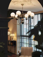 Magic Beans Pendant Light Luxury Chandelier for Vintage Living Room Decor