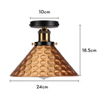 Vintage Industrial LED Metal Ceiling Chandelier Loft Decor E27 Light