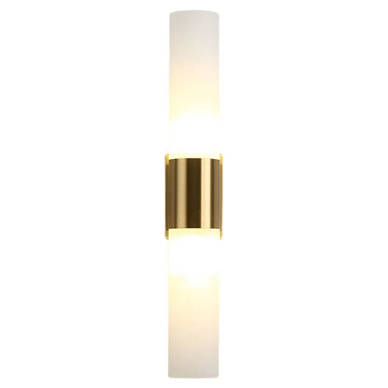Acrylic Cylinder Wall Lamp for Bedroom, Living Room, Study - LED Lighting