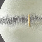 Moon LED Chandelier Fiberglass Pendant Lamp for Home Decor Lighting