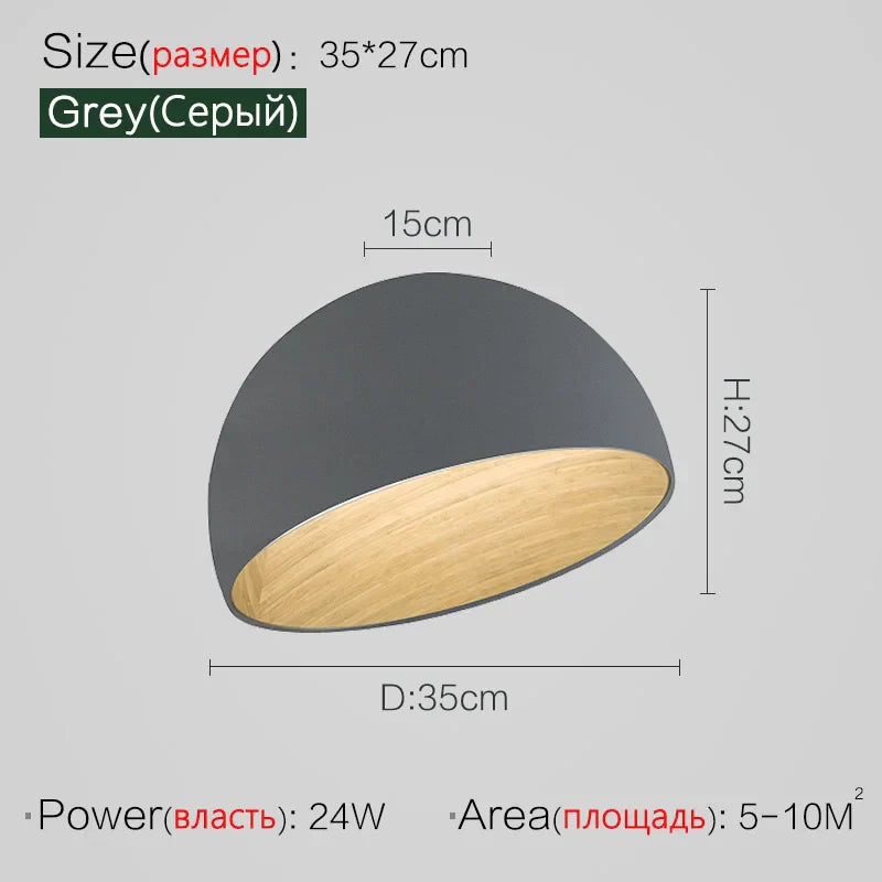 Nordic Wooden Ceiling Chandelier: Modern Duo Ceiling Light for Living Room, Restaurant, and Balcony.