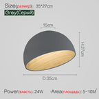 Nordic Wooden Ceiling Chandelier: Modern Duo Ceiling Light for Living Room, Restaurant, and Balcony.