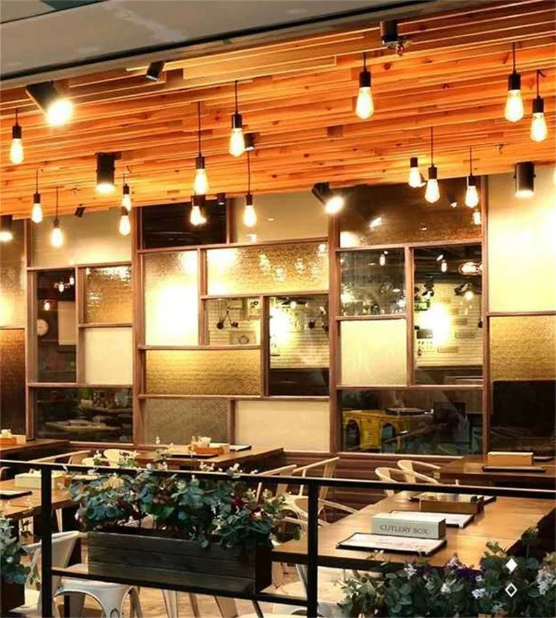 Art Deco Pendant Light with Switch - LED Bulb & Elegant Design for Indoor Decor