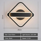 LED Acrylic Wall Light Shade for Bedroom Living Room Home décor