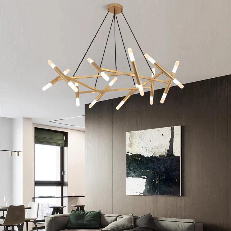 Modern LED Pendant Chandeliers for Living and Dining Room Lighting