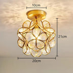 Glass Crystal LED Ceiling Chandelier for Home Decor