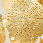 Nordic Lotus Leaf Wall Light: Industrial Style Retro Sconce for Home and Hotel