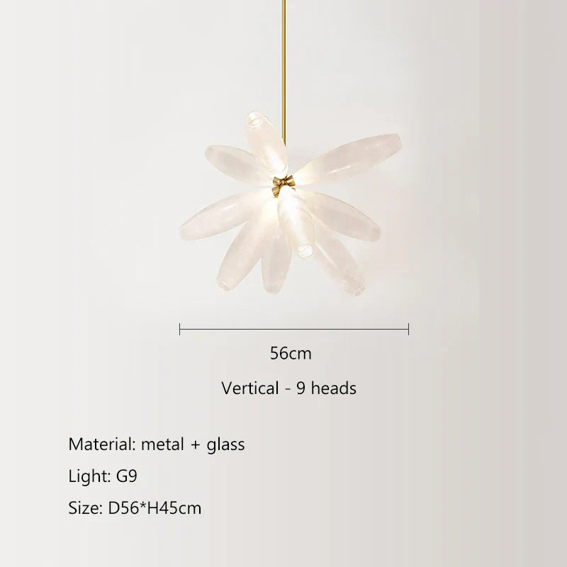 Elegant Glass LED Pendant Light for Living, Dining, Bedroom, Bar - Nordic Minimalist Design