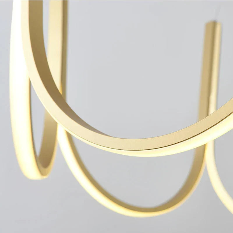 Minimalist LED Ceiling Chandelier for Living Room, Bedroom, and Restaurant