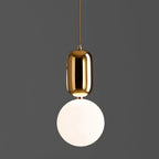 Minimalist Glass Pendant Chandelier for Dining and Bedroom Lighting
