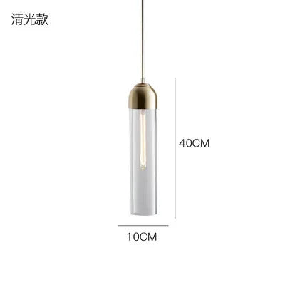 Glass Pendant Lamps for Bedroom Kitchen Dining Room Decor Lighting