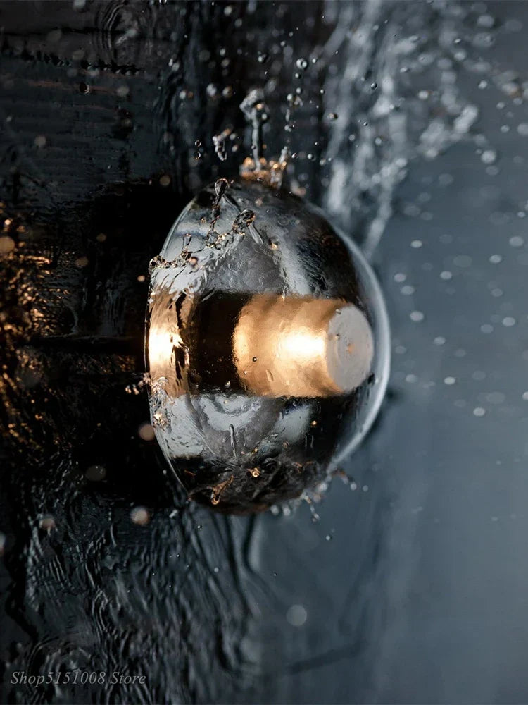 Crystal Wall Light for Outdoor, Stair, Aisle, Villa, Courtyard, Balcony