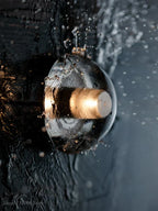 Crystal Wall Light for Outdoor, Stair, Aisle, Villa, Courtyard, Balcony