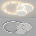 LED White Ceiling Chandelier with Remote Control