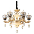 Crystal Chandelier: European Elegance for Living, Dining & Bedroom