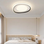 LED Ceiling Lights White Black Infinite Dimming Home Lighting Fixtures