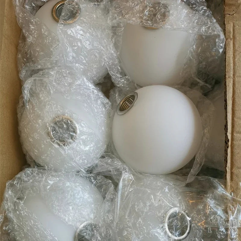 Transparent Frosted Magic Bean Glass Ball Pendant Light for Indoor Lamps