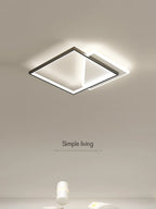 Geometric LED Ceiling Lamp | Modern Nordic Bedroom Study Light