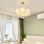 Cream Wind LED Chandelier for Master Bedroom, Living Room & Children's Room