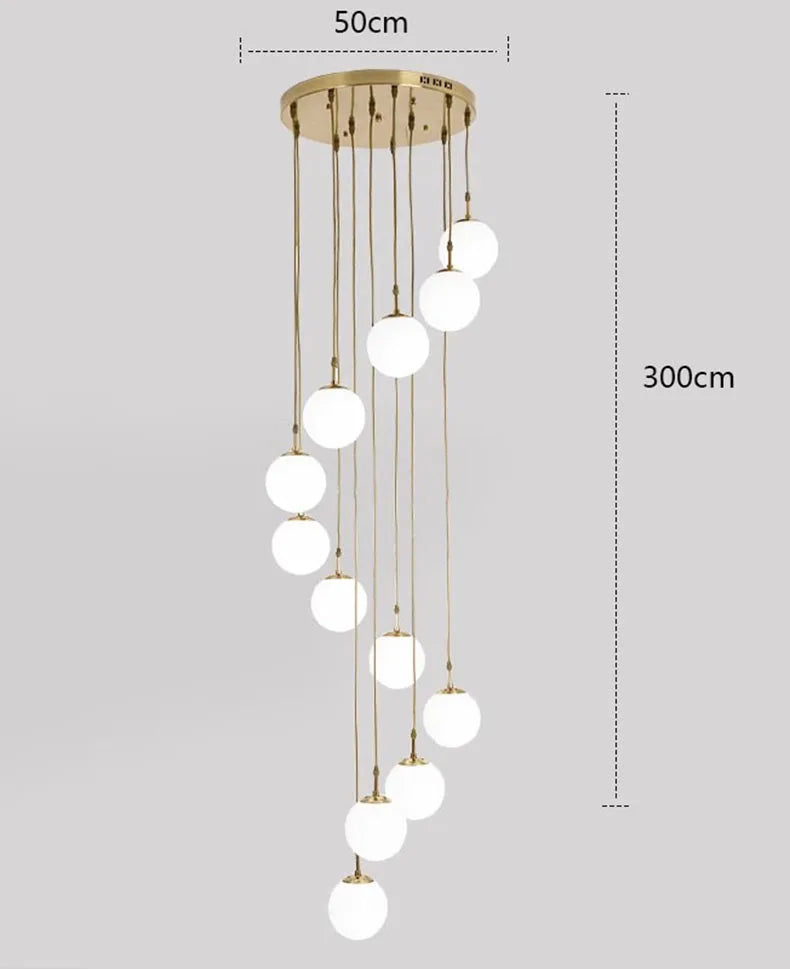 Modern Pendant Light: Indoor LED Chandelier for Dining Room & Home Decor