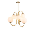 Milk White Glass Pendant Lights for Modern Indoor Decor Lighting