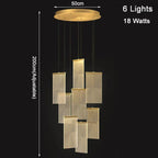 Luxury Large Chandelier for Living Room, Villa, and Restaurant - Modern Duplex Design