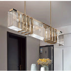 Crystal LED Chandelier: Modern Luxury Dining Room Kitchen Lighting Fixtures