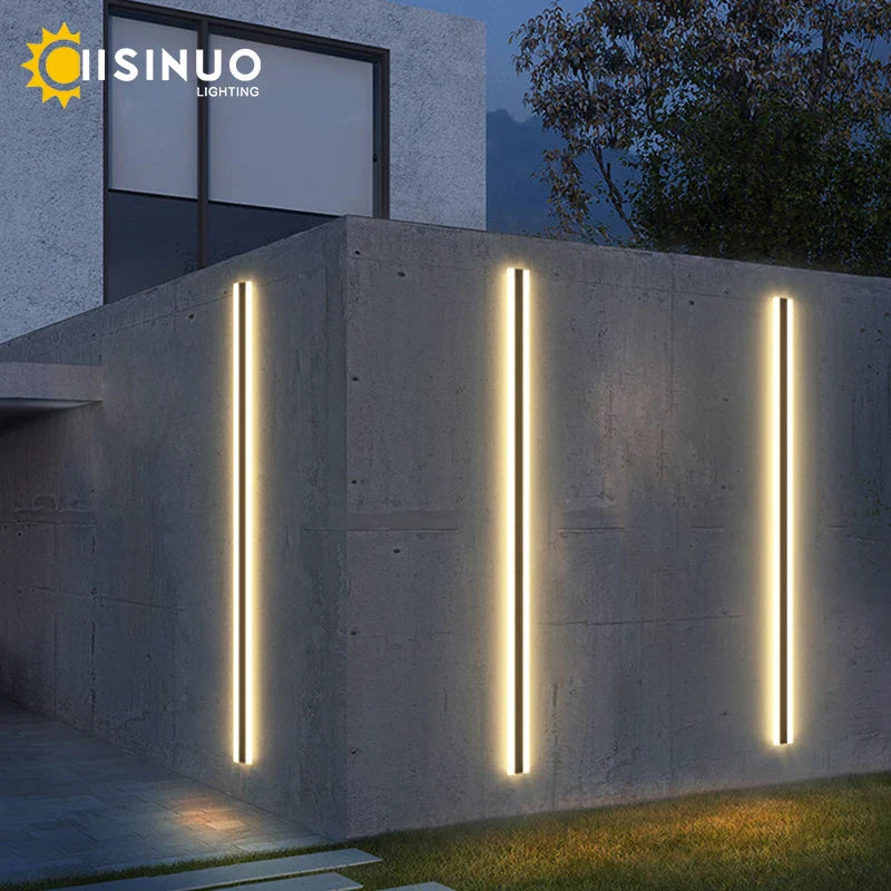 Solar LED Outdoor Wall Lamp for Garden Villa Courtyard Balcony Sconce Light