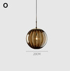 Glass Ball Lustre Pendant Lights - Modern Nordic Design for Kitchen, Bedroom, or Restaurant